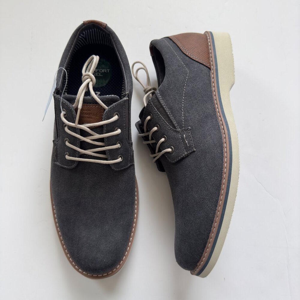NWT Nunn Bush Barklay Canvas Plain Toe Oxford